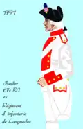 67e régiment d’infanterie de ligne de 1791 à 1792