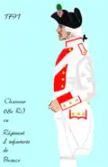 68e régiment d’infanterie de ligne de 1791 à 1792