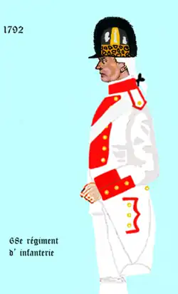 68e régiment d’infanterie de ligne après 1792