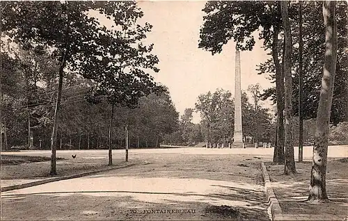 Le carrefour vers le début du XXe&nbsp;siècle.