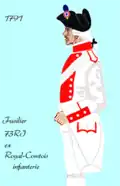73e régiment d’infanterie de ligne de 1791 à 1796