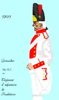 grenadier du 78e régiment d’infanterie de ligne de 1791 à 1795