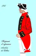 régiment de Dillon de 1767 à 1776