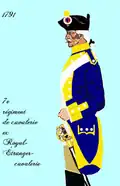7e&nbsp;régiment de cavalerie de 1791 à 1803