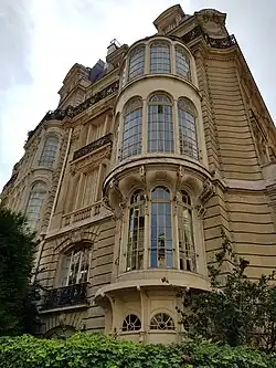 No 7, rue Rembrandt, Paris : immeuble de 1899.