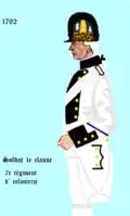 7e régiment d’infanterie de ligne de 1792 à 1794