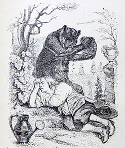 Dessin de J.J. Grandville (1838-1840).