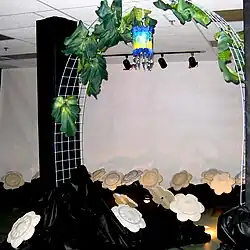 Détail de l'installation.