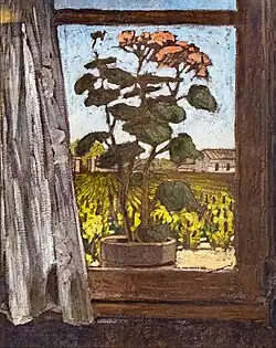 Rosier et Vignes à Touny-les Roses