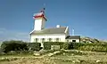 La maison-phare de l'île Wrac'h.