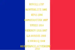 Drapeau du 92e Régiment d'infanterie