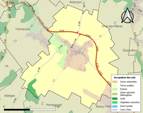 Occupation des sols.