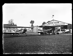 L'aéroclub de Caen et du Calvados dans les années 1930.
