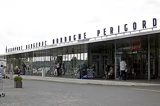 L'aéroport de Bergerac Dordogne Périgord en 2015.