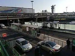 Station "Aéroport d'Orly" de la ligne 7 du tramway, en 2019.