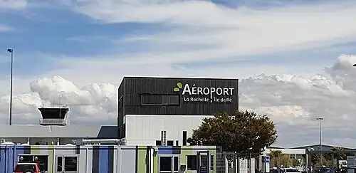 Aéroport de La Rochelle en juin 2019.