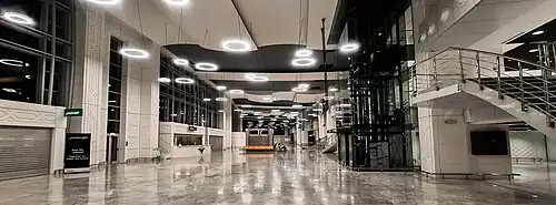 L'intérieur du terminal 1 de l'aéroport d'Oran