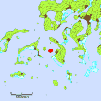 Localisation de l'île d'Aʻa