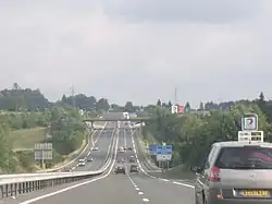 L'autoroute en Corrèze (19).