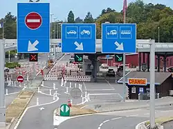 La douane de Thônex-Vallard.