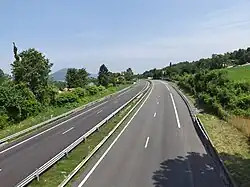 vue de l'autoroute A41