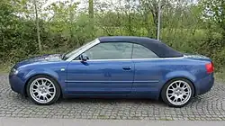 A4 Cabriolet avec le toit fermé