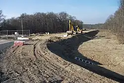 Chantier de l'autoroute A719