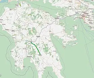 Image illustrative de l’article Autoroute A71 (Grèce)