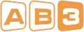 Logo d'AB3 du 23 août 2004 au 17 septembre 2009