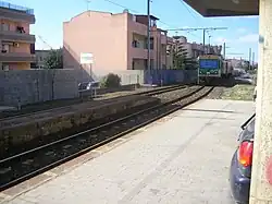 en gare de Monserrato.