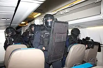 AGIGN outre mer - Démonstration dans un avion de ligne  - 2017