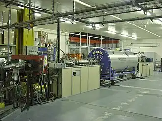 Accélérateur de particules AGLAE utilisé pour des analyses non destructives