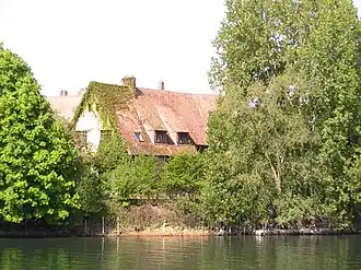 L'unique habitation contemporaine sur l'île.
