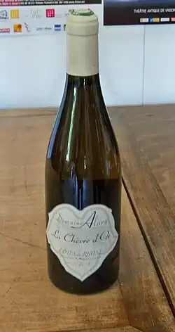 Domaine Alary Cuvée La Chèvre d'Or, AOC Cairanne blanc.