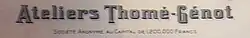 logo de Ateliers Thomé-Génot