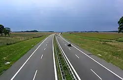 Une autoroute en Allemagne
