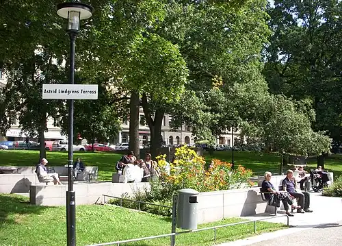 Terrasse Astrid Lindgren.