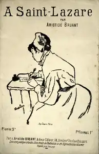 À Saint-Lazare (partition, vers 1892).