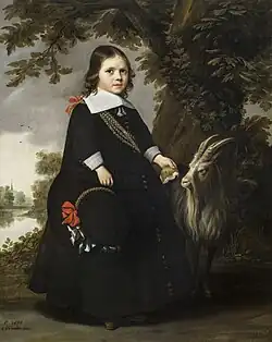 Jeune garçon avec un bouc, 1655