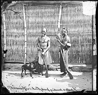 1871. Chasse traditionnelle Baksa. Taïwan.
