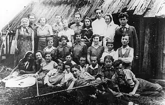 Camp d'été du mouvement de jeunesse He-Haluts ha-Tsa'ir en 1934