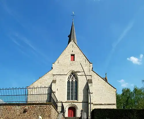 Église Sainte-Walburge de Meldert.