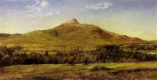 Mount Chocorua and Lake from Tamworth, New Hampshire, 1855