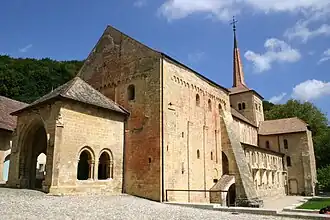 Abbatiale de Romainmôtier.