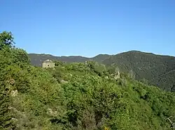 Vue du village depuis le chemin menant à Fablo depuis Orús.