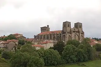 Vue générale de l'abbaye.