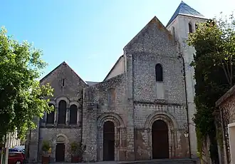 Abbatiale de l'abbaye de Beaugency.
