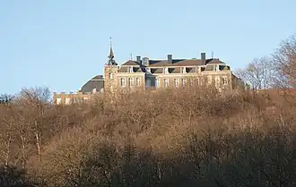 Vue générale de l'abbaye de Brialmont