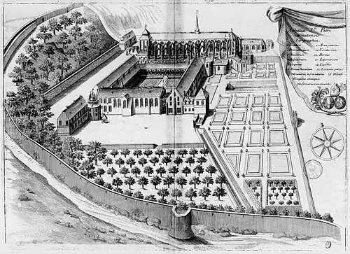 L'abbaye Saint-Père de Chartres dans Monasticon Gallicanum, 1682.