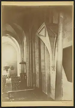 Tribune d'orgue.